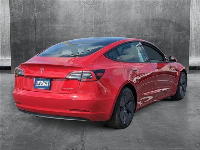 used 2021 Tesla Model 3 car, priced at $23,370