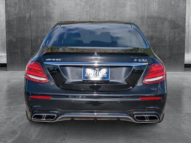 used 2018 Mercedes-Benz AMG E 63 car, priced at $59,499