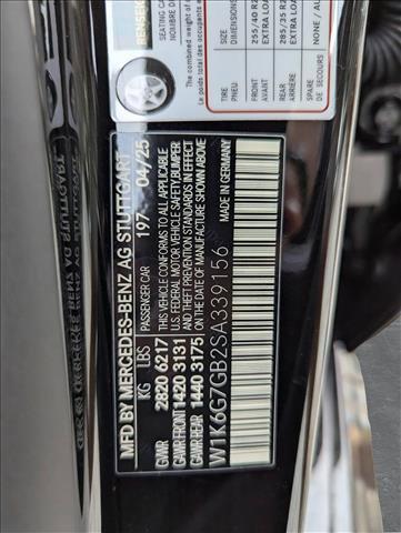 new 2025 Mercedes-Benz S-Class car, priced at $137,580