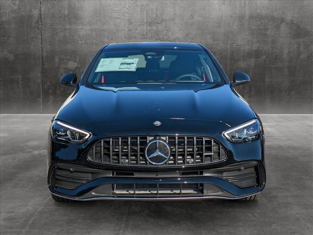 new 2024 Mercedes-Benz AMG C 43 car, priced at $63,075