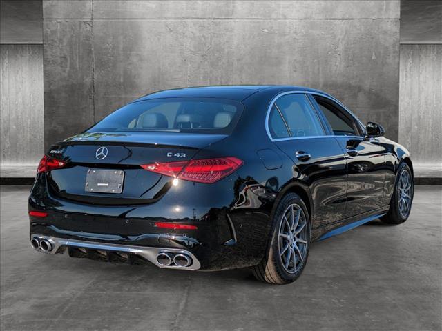 new 2024 Mercedes-Benz AMG C 43 car, priced at $63,075