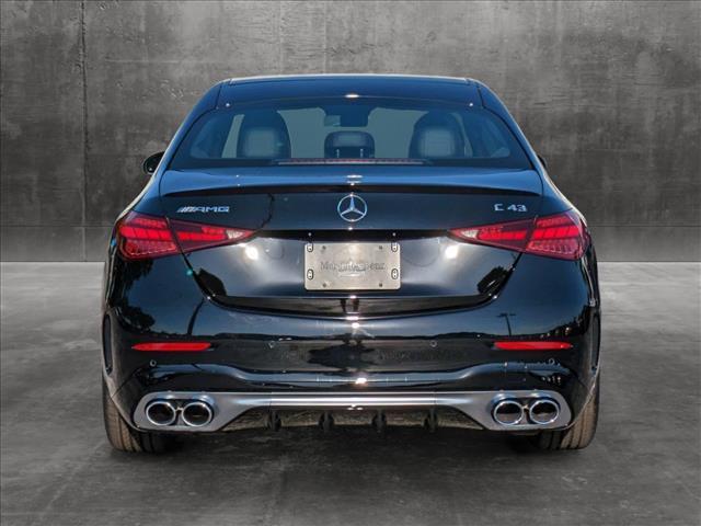 new 2024 Mercedes-Benz AMG C 43 car, priced at $63,075