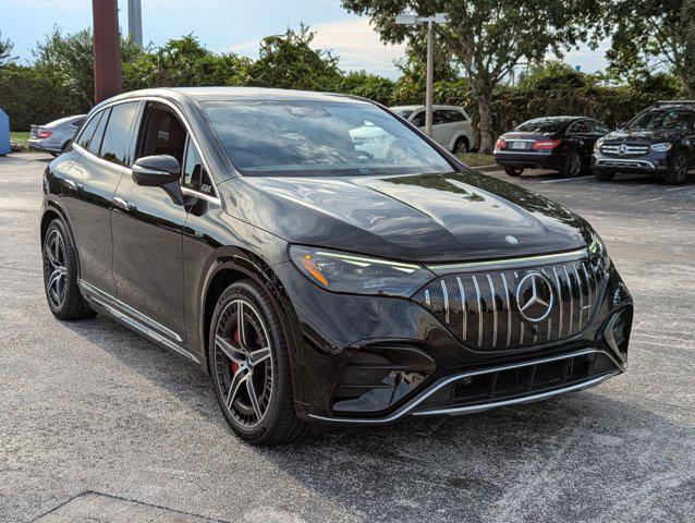used 2024 Mercedes-Benz AMG EQE car, priced at $61,917