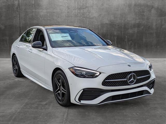 new 2024 Mercedes-Benz C-Class car, priced at $57,395