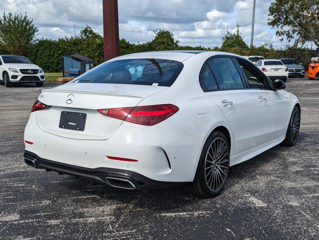 new 2025 Mercedes-Benz C-Class car, priced at $57,900