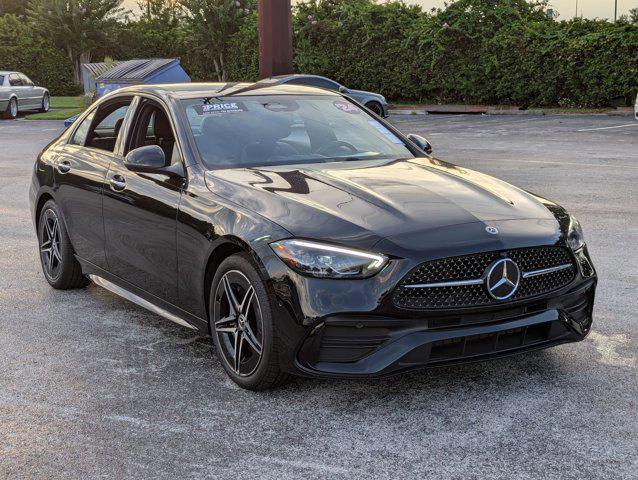 used 2024 Mercedes-Benz C-Class car, priced at $44,749