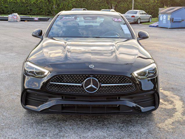 used 2024 Mercedes-Benz C-Class car, priced at $44,749