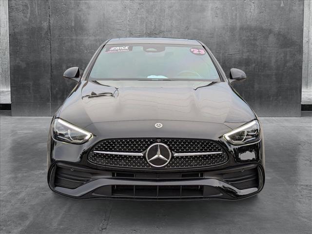 used 2023 Mercedes-Benz C-Class car, priced at $38,999