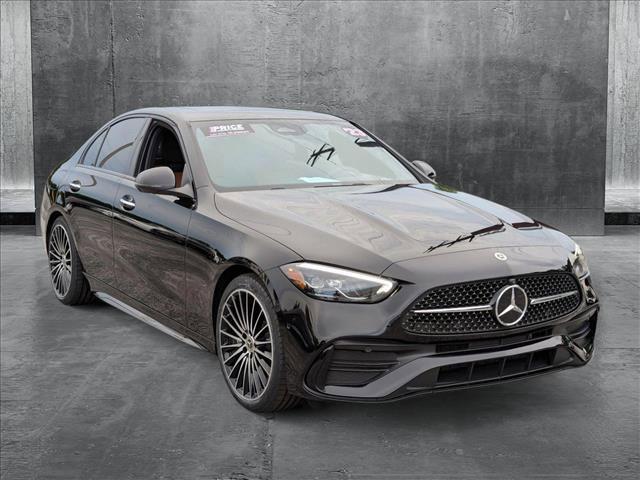 used 2023 Mercedes-Benz C-Class car, priced at $38,999