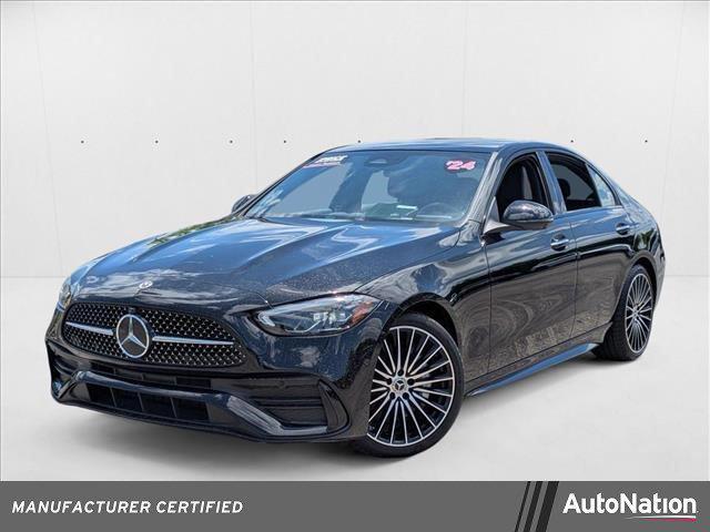 used 2024 Mercedes-Benz C-Class car, priced at $47,877