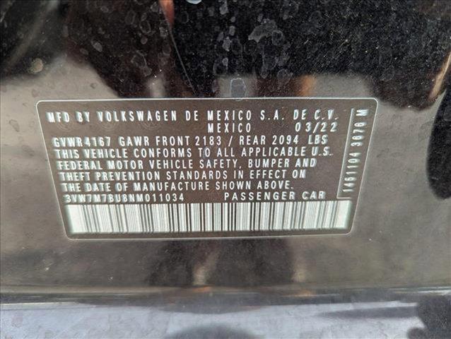 used 2022 Volkswagen Jetta car, priced at $18,917