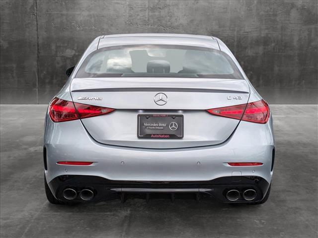 new 2024 Mercedes-Benz AMG C 43 car, priced at $67,540