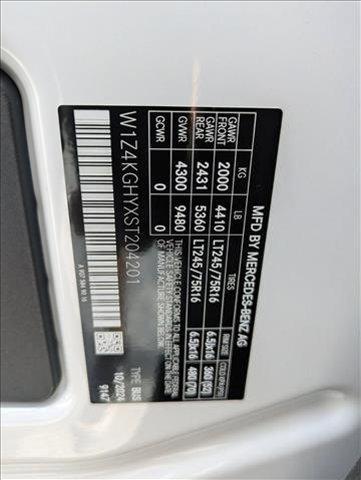 new 2025 Mercedes-Benz Sprinter 2500 car, priced at $77,086