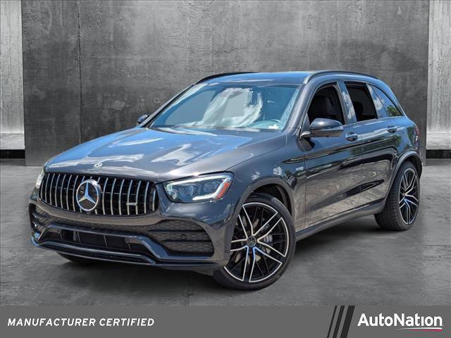 used 2021 Mercedes-Benz AMG GLC 43 car, priced at $42,003
