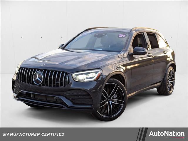 used 2021 Mercedes-Benz AMG GLC 43 car, priced at $40,917