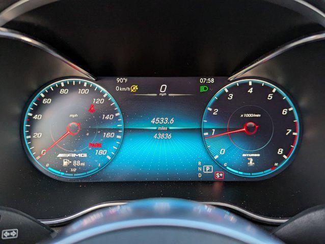 used 2021 Mercedes-Benz AMG GLC 43 car, priced at $40,917
