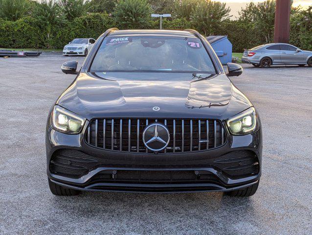 used 2021 Mercedes-Benz AMG GLC 43 car, priced at $40,917