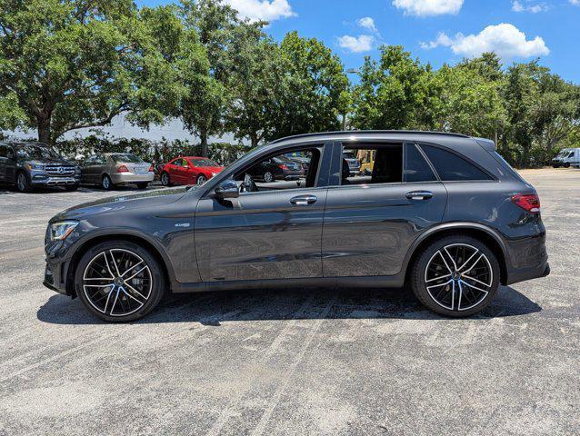 used 2021 Mercedes-Benz AMG GLC 43 car, priced at $42,999