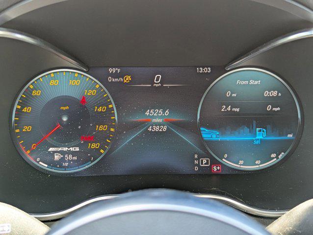 used 2021 Mercedes-Benz AMG GLC 43 car, priced at $42,999