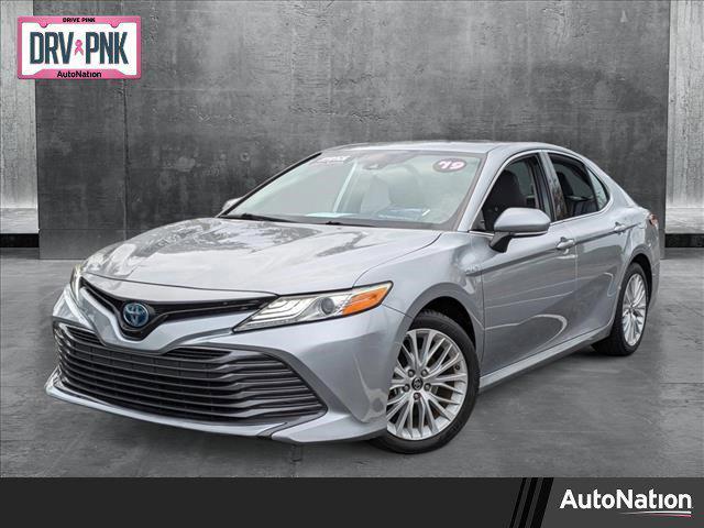 used 2019 Toyota Camry Hybrid car, priced at $17,407