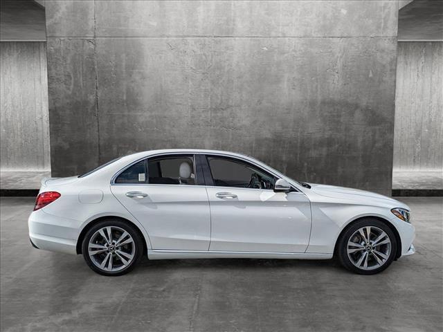 used 2018 Mercedes-Benz C-Class car, priced at $17,999