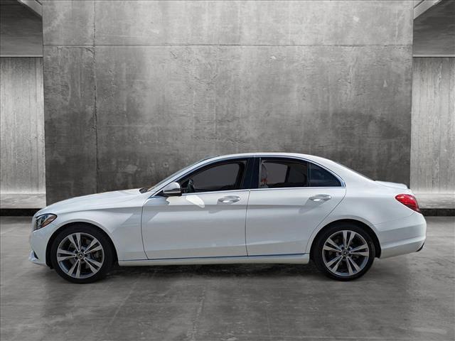 used 2018 Mercedes-Benz C-Class car, priced at $17,999