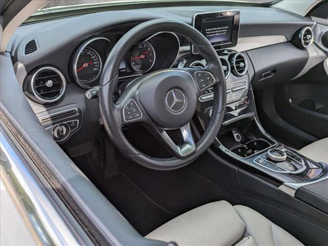 used 2018 Mercedes-Benz C-Class car, priced at $17,999