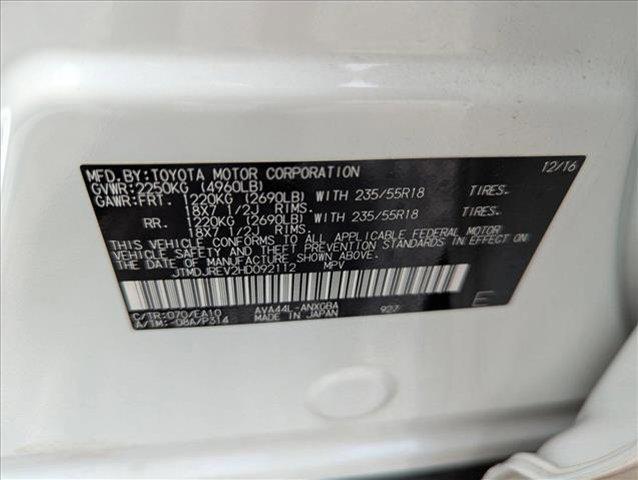 used 2017 Toyota RAV4 Hybrid car, priced at $18,000