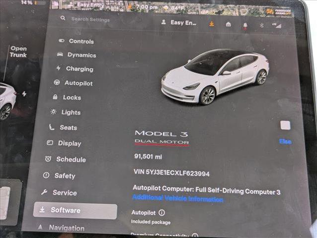 used 2020 Tesla Model 3 car, priced at $18,917