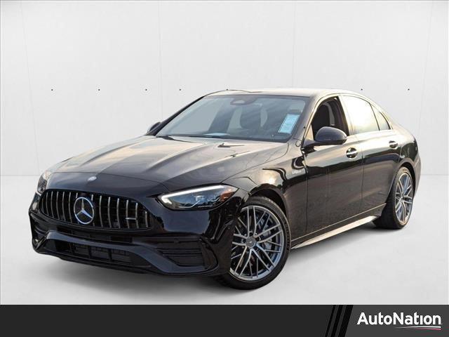new 2025 Mercedes-Benz AMG C 43 car, priced at $68,985
