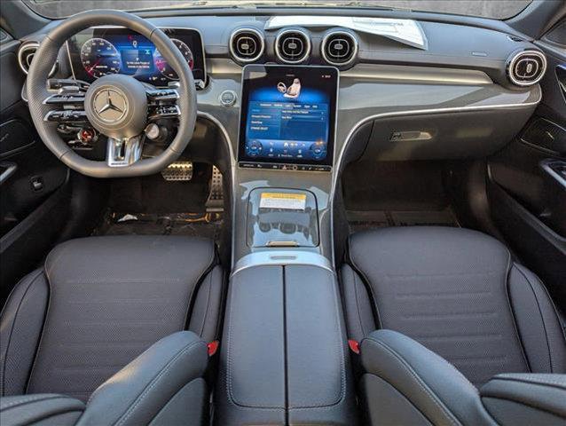 new 2025 Mercedes-Benz AMG C 43 car, priced at $68,985