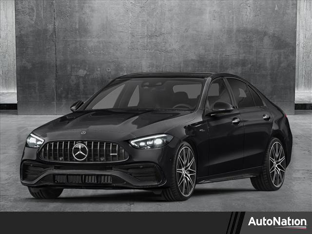 new 2025 Mercedes-Benz AMG C 43 car, priced at $68,985