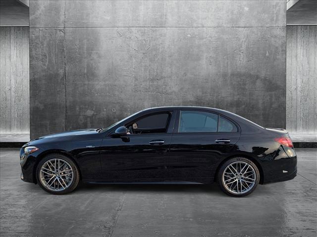 new 2025 Mercedes-Benz AMG C 43 car, priced at $68,985