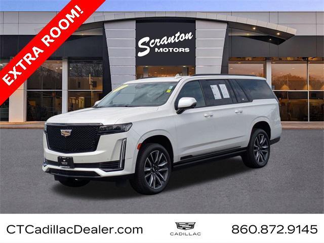 used 2021 Cadillac Escalade ESV car, priced at $74,998