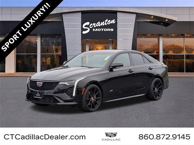 used 2022 Cadillac CT4-V car, priced at $38,424