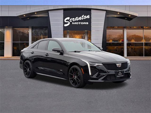 used 2022 Cadillac CT4-V car, priced at $43,994
