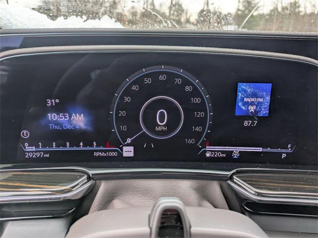 used 2023 Cadillac Escalade ESV car, priced at $74,497