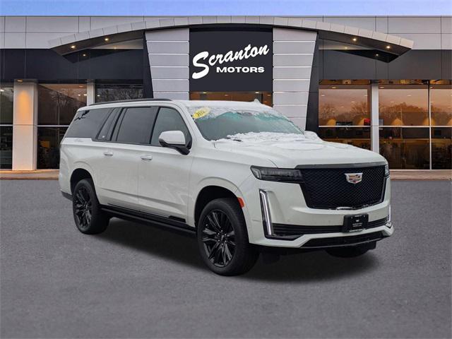 used 2023 Cadillac Escalade ESV car, priced at $74,497