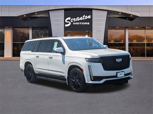 used 2021 Cadillac Escalade ESV car, priced at $91,987