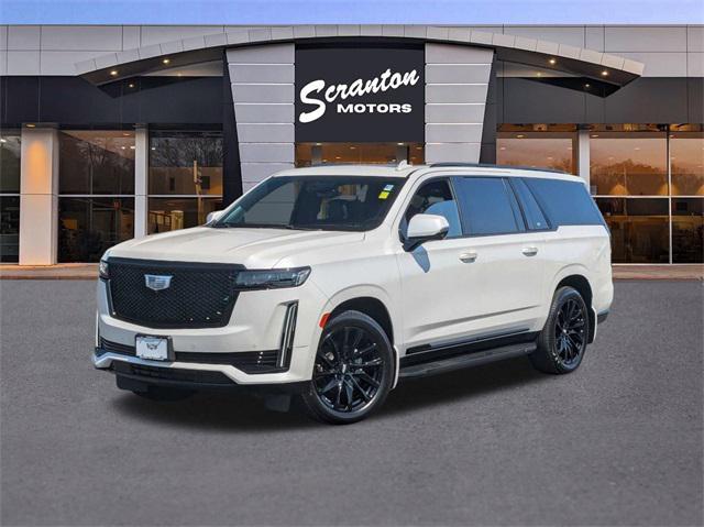 used 2021 Cadillac Escalade ESV car, priced at $89,497