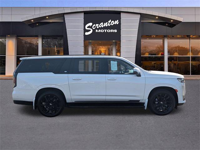 used 2021 Cadillac Escalade ESV car, priced at $91,987