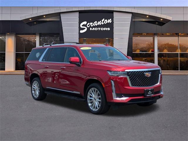 used 2024 Cadillac Escalade ESV car, priced at $87,977