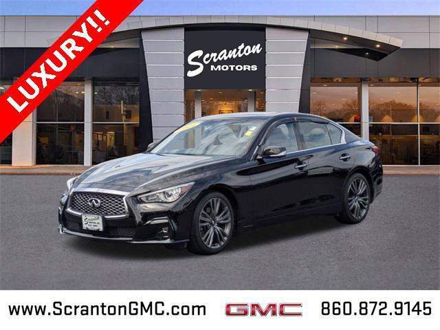 used 2021 INFINITI Q50 car, priced at $27,987