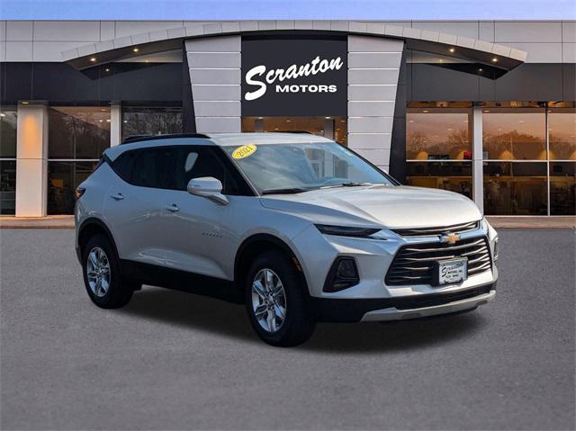 used 2021 Chevrolet Blazer car, priced at $23,784