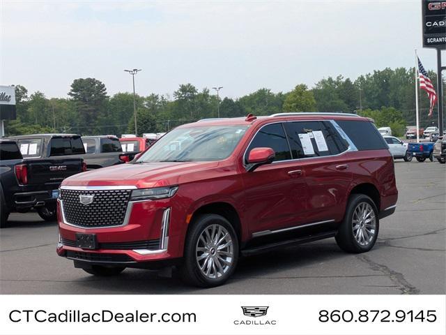used 2021 Cadillac Escalade car, priced at $63,987