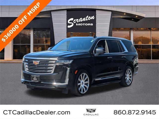 used 2023 Cadillac Escalade car, priced at $76,877