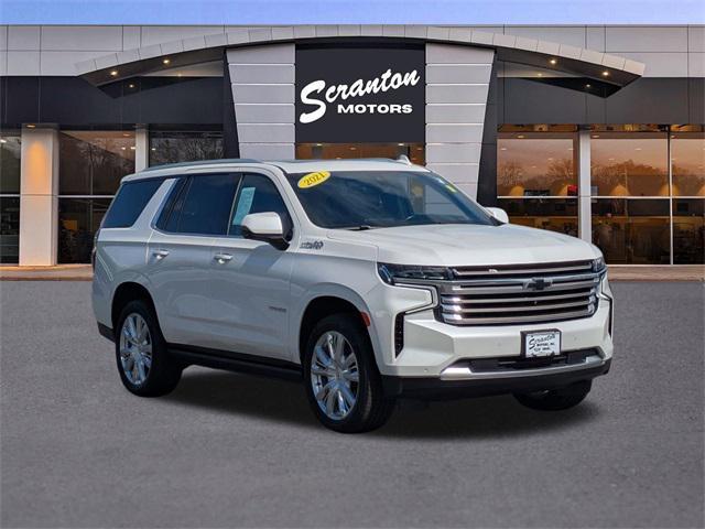 used 2021 Chevrolet Tahoe car, priced at $56,497