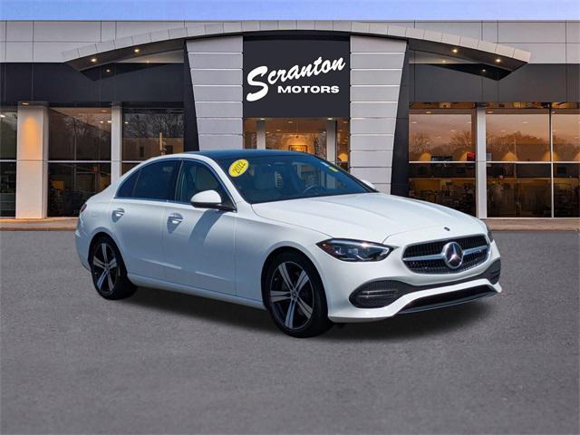 used 2022 Mercedes-Benz C-Class car, priced at $36,647