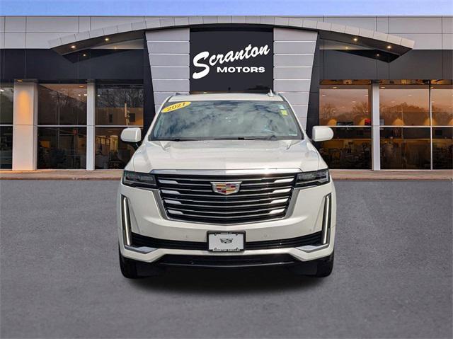 used 2021 Cadillac Escalade ESV car, priced at $77,987