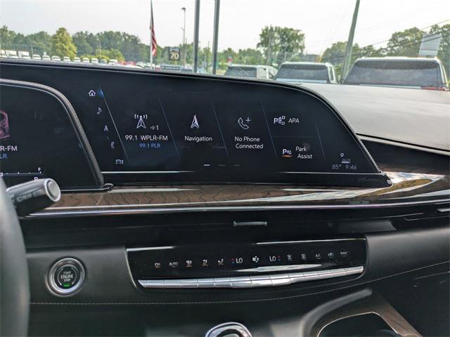 used 2023 Cadillac Escalade car, priced at $85,454